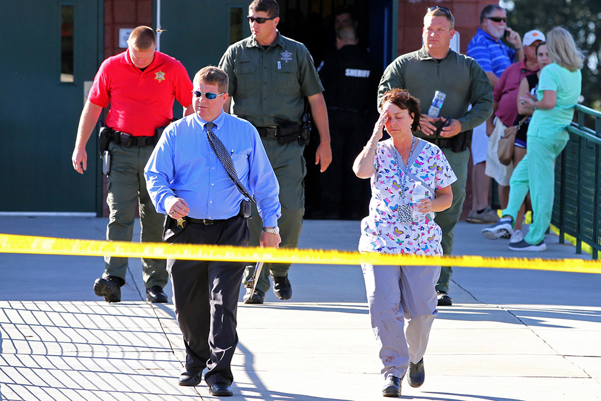 South Carolina school shooting Teenage gunman kills father before
