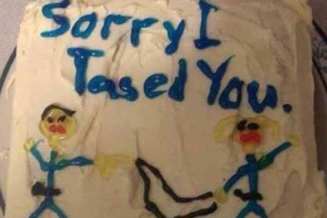 Taser cake