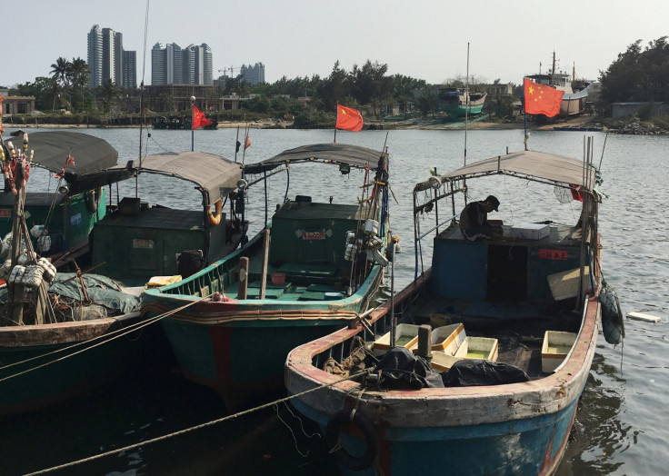 Chinese fishing boats