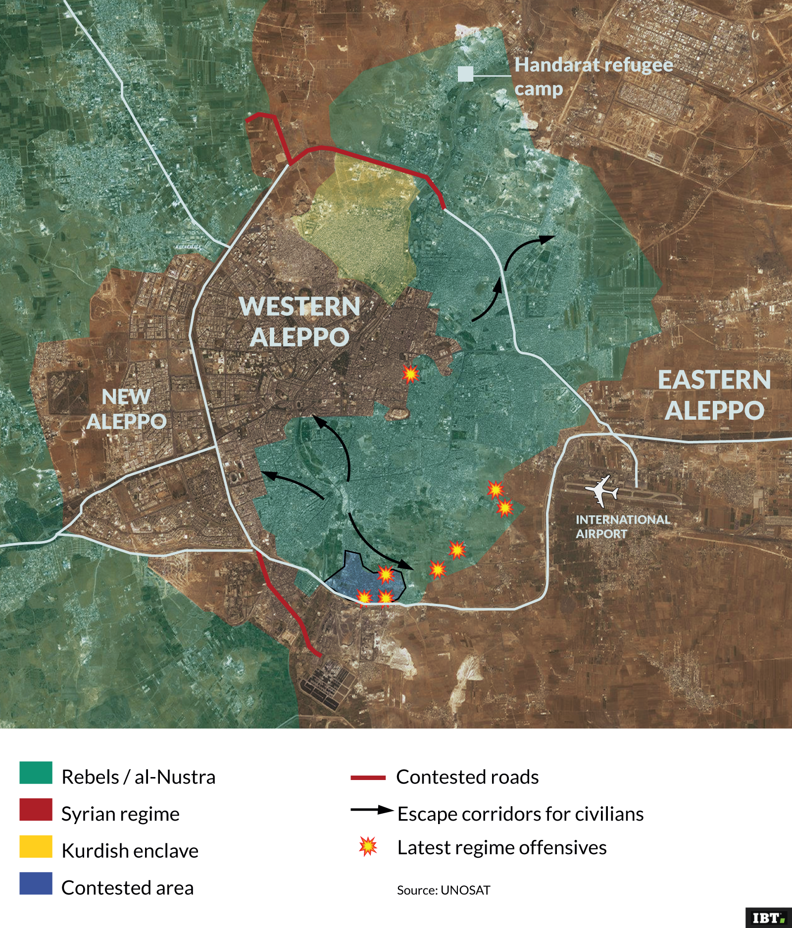 Siege Of Aleppo Two Maps That Show How Bashar Al Assad And Russia Will   Aleppo Occupied Areas 