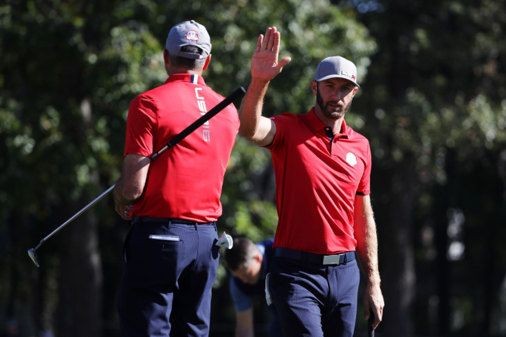 Dustin Johnson and Matt Kuchar