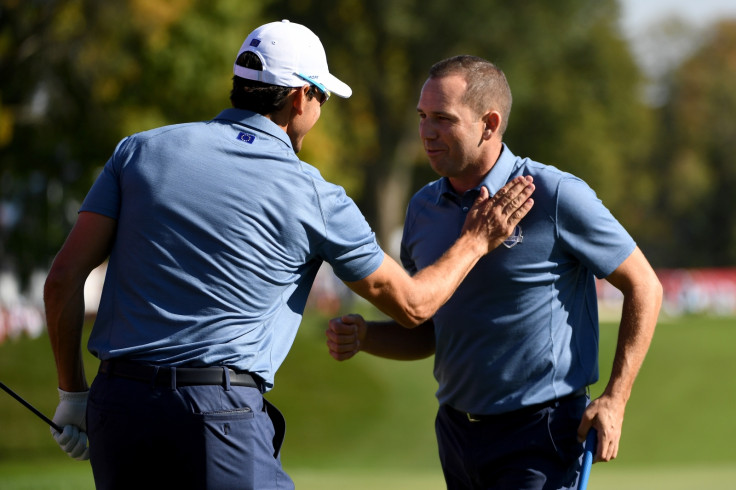 Rafa Cabrera Bello and Sergio Garcia