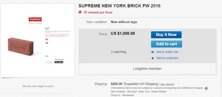 $1000 Supreme Brick
