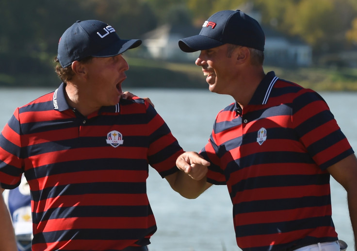 Phil Mickelson and Matt Kuchar