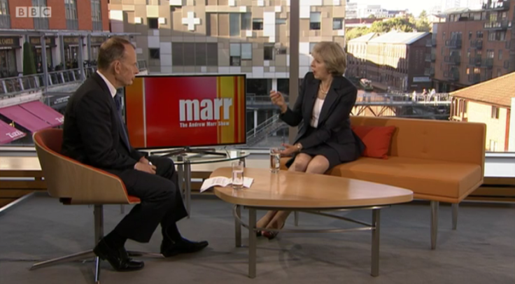 Theresa May Andrew Marr