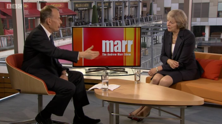 Theresa May Andrew Marr