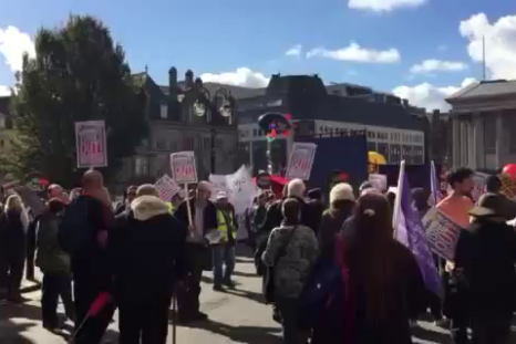 People's Assembly protest in Birmingham