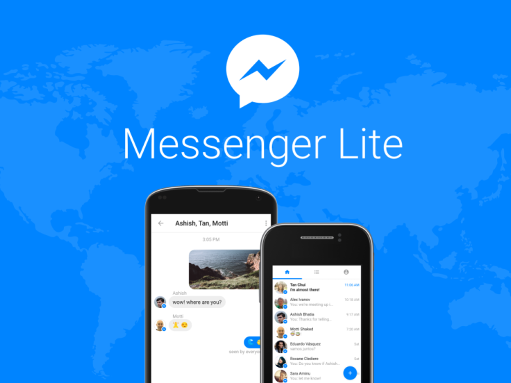 The Facebook Messenger Lite 