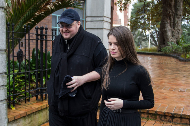 Kim Dotcom and girlfriend Elizabeth Donnelly