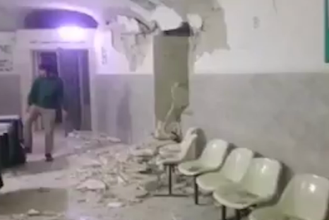 Syrian cave hospital destroyed by 'bunker buster' missiles