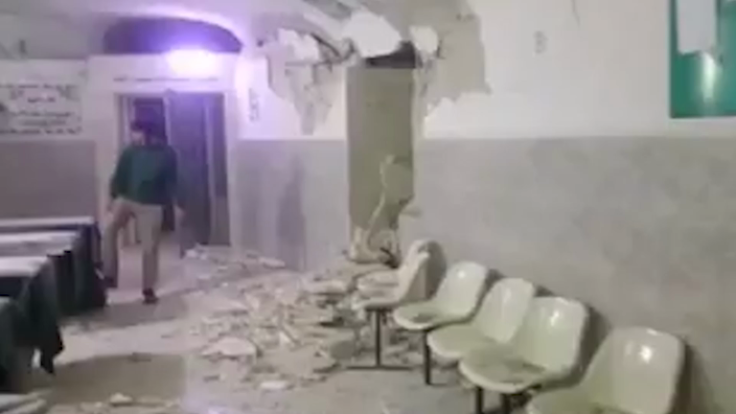 Syrian cave hospital destroyed by 'bunker buster' missiles