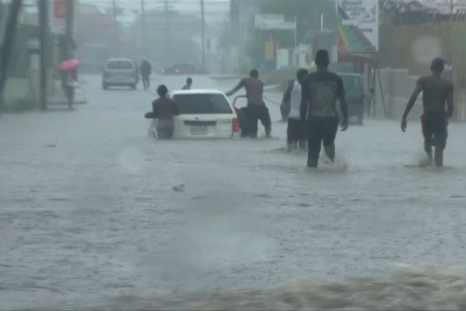 Kingston hit by heavy rainfall as Hurricane Matthew draws closer to the Carribean