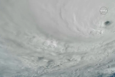 Hurricane Matthew as seen from space