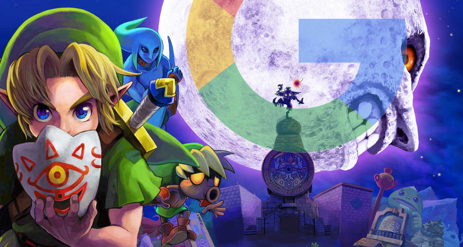 Legend of Zelda Google Pixel Majora's Mask