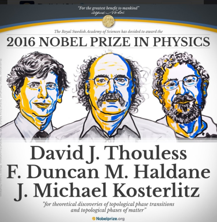2016 Nobel Prize in Physics