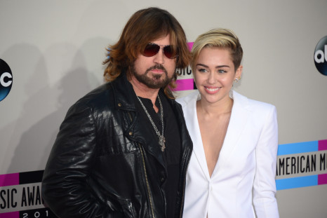 Miley Cyrus and Billy Ray Cyrus