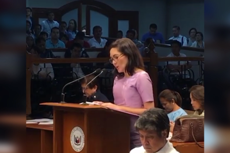 Senator Risa Hontiveros has said it would be a 'sex crime' to release video of Leila de Lima