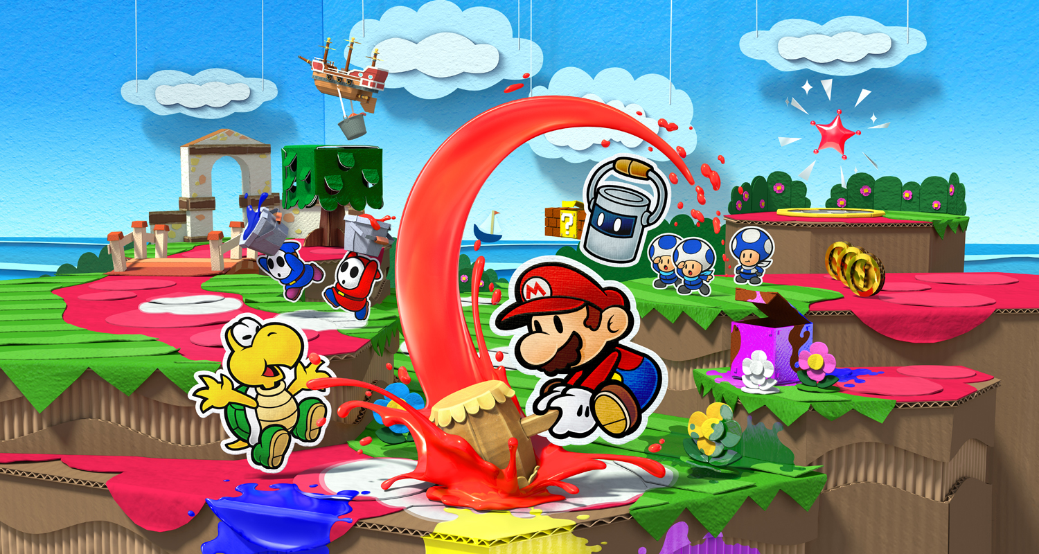 Paper Mario: Color Splash review for Nintendo Wii U