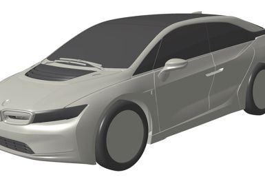 BMW i4 electric hatchback patent