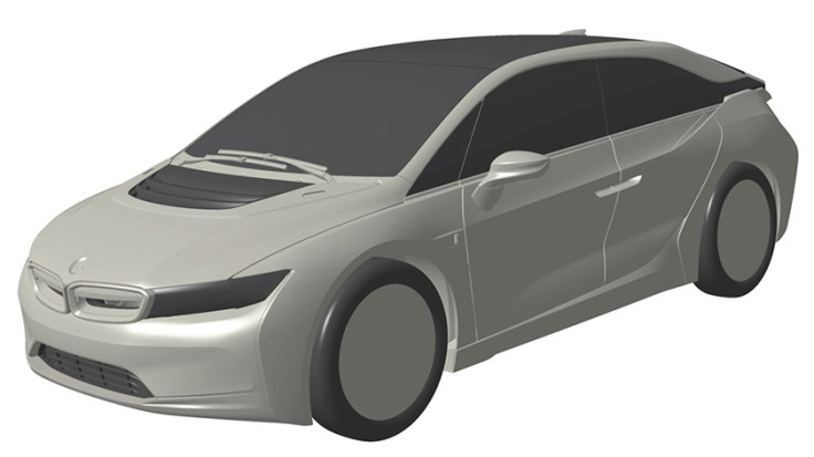 BMW i4 electric hatchback patent