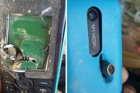 Nokia phone stops bullet