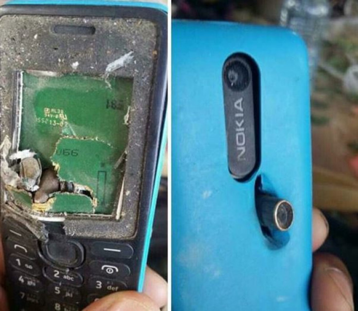 Nokia phone stops bullet