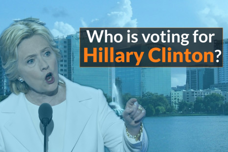 Who is voting for Hillary Clinton?