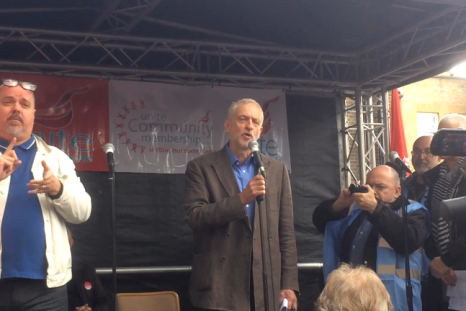 Jeremy Corbyn speaks at Battle Cable Street ommemoration