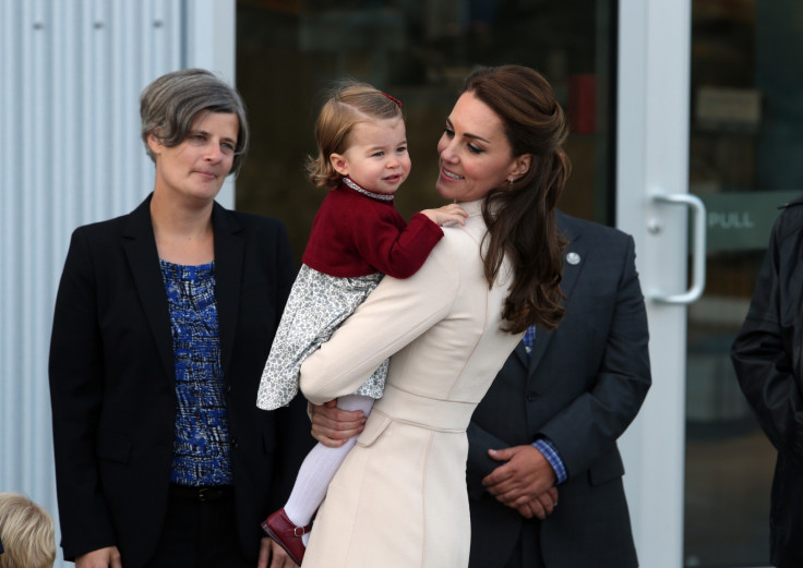 Duchess of Cambridge and Princess Charlotte