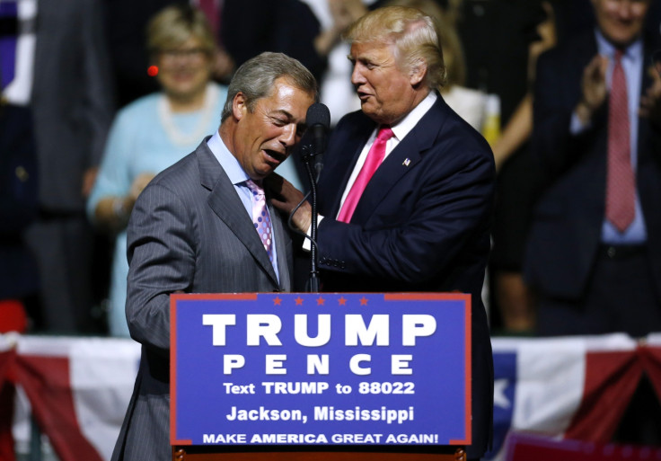 Trump Farage