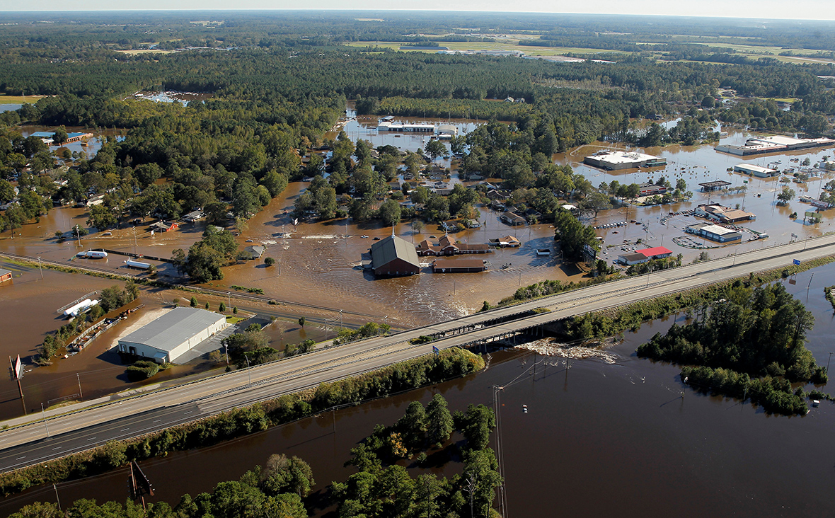 Hurricane Matthew: Aerial Photographs Show Extent Of Flood Damage ...