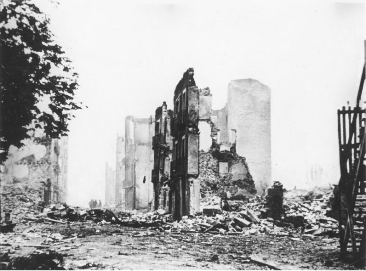 The ruins of Guernica