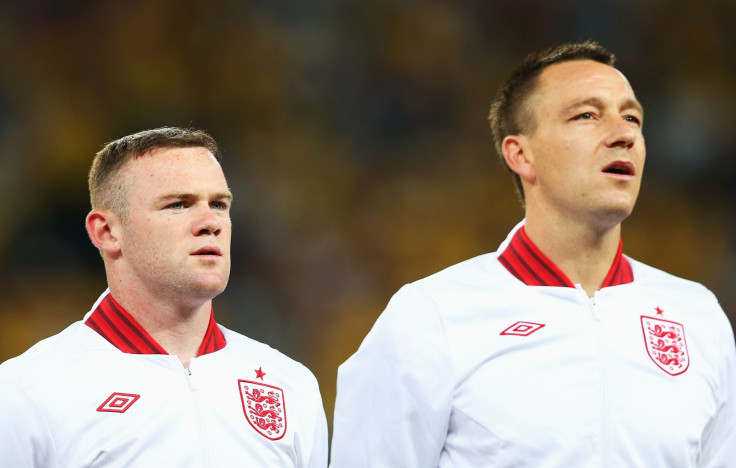 Wayne Rooney (left) and John Terry