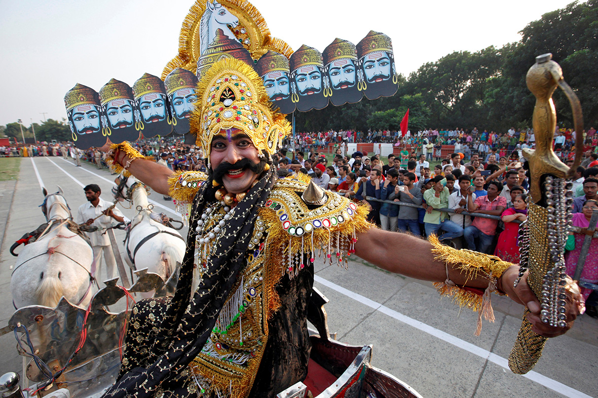 Dussehra Durga Puja Dashain Hindu festival Ravana
