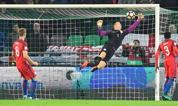 Joe Hart came to England's rescue earlier Joe Hart came to England's rescue earlier