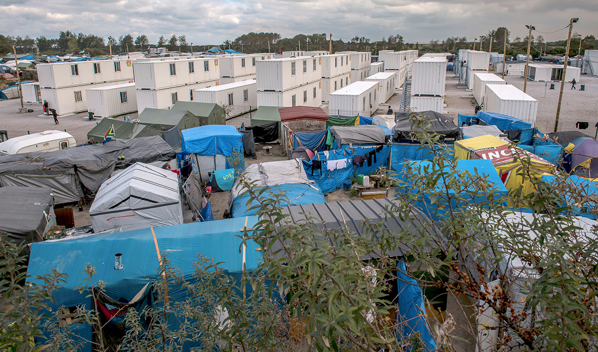 Calais Jungle dismantle