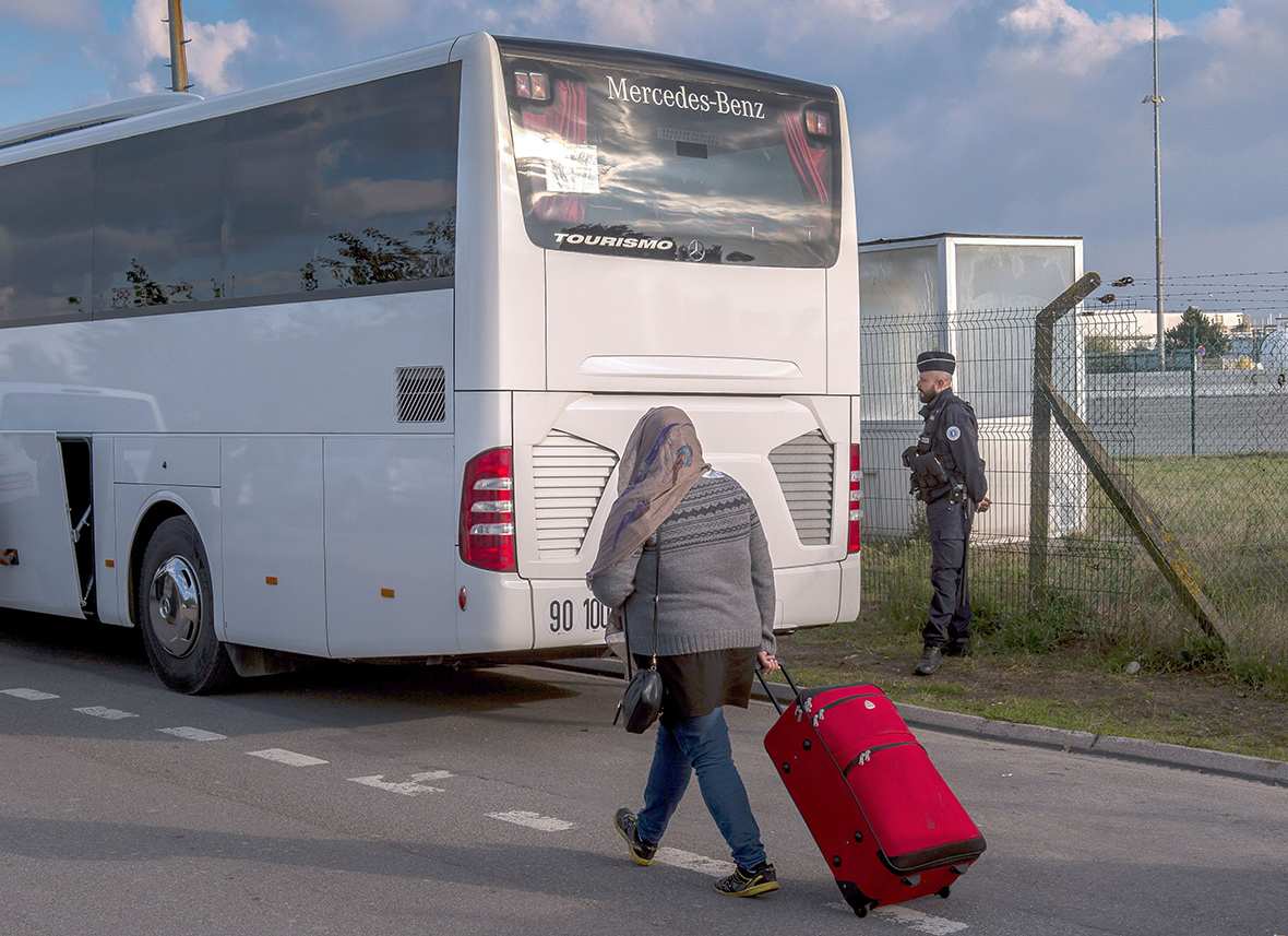 Calais Jungle dismantle