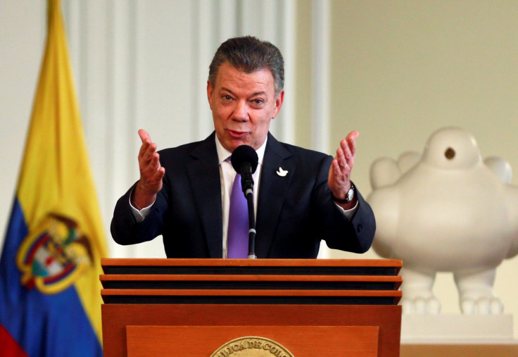 Colombia's President Juan Manuel Santos 