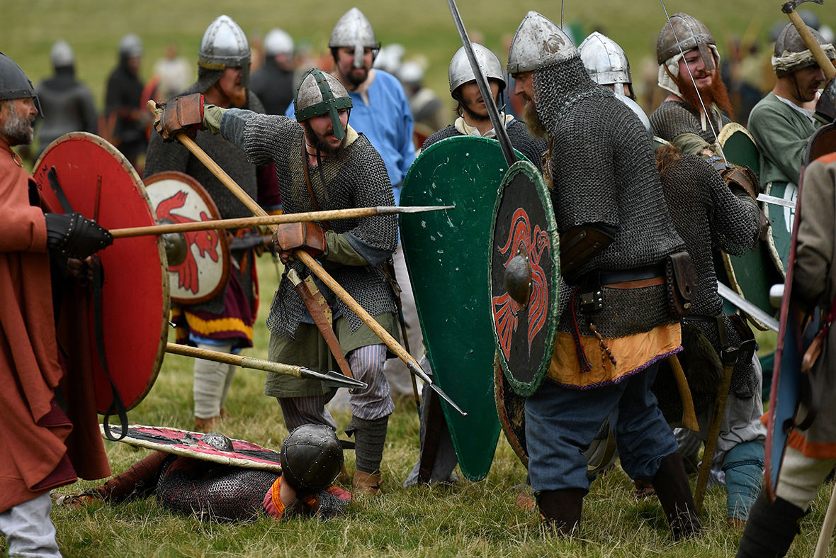 Battle of Hastings 950th anniversary: Re-enacting historic 1066 bloodshed