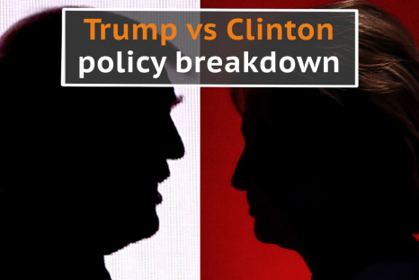 Trump vs Clinton policy breakdown