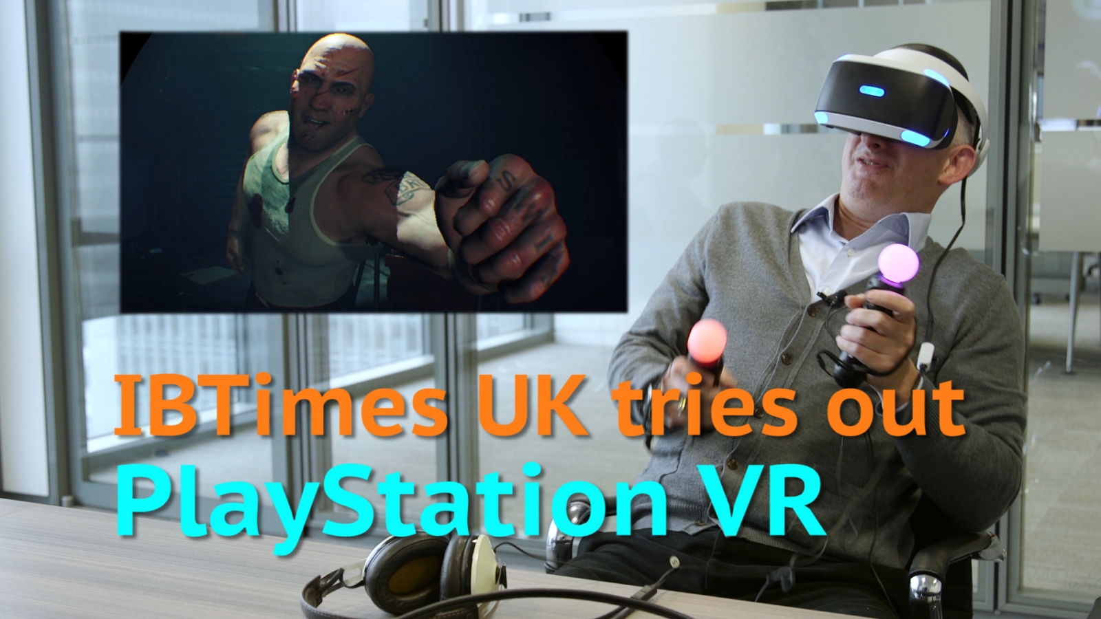 PLayStation VR reaction