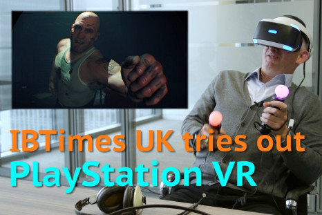 PLayStation VR reaction