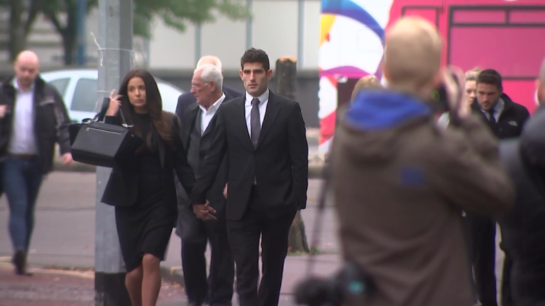 Footballer Ched Evans cleared of raping 19-year-old woman