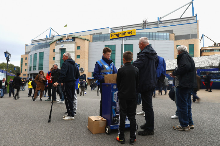 Fans outside Stamford Bridge