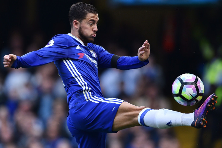 Eden Hazard doubled Chelsea's lead