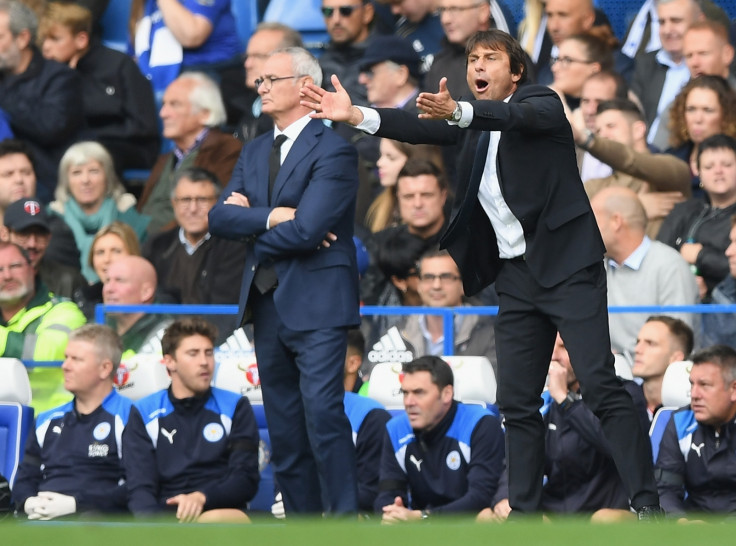 The managers on the touchline