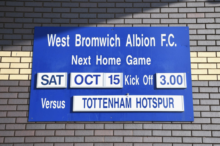 The Hawthorns before kick-off