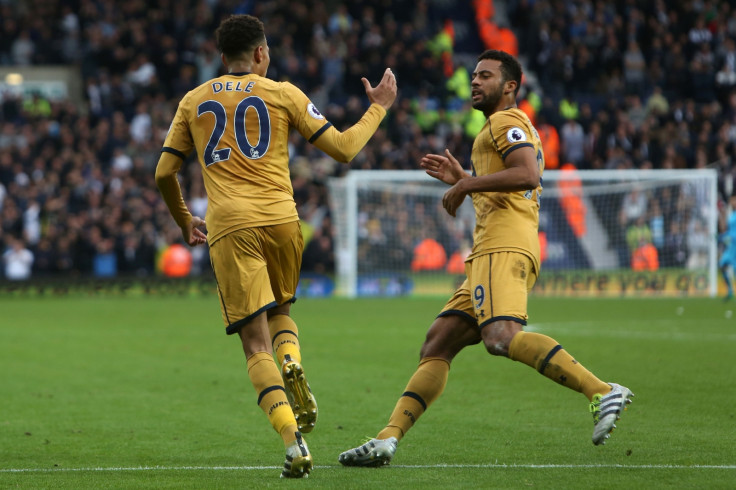 Dele Alli celebrates his goal