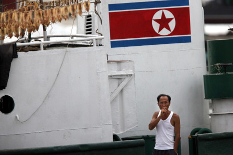 North Korea fishing boat