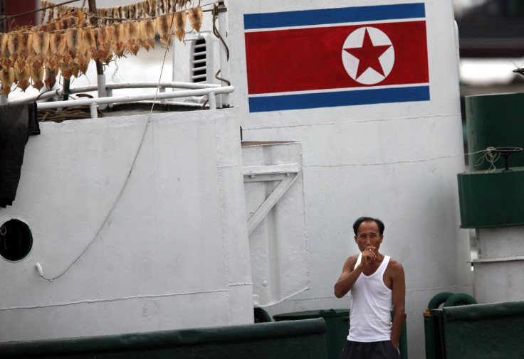 North Korea fishing boat
